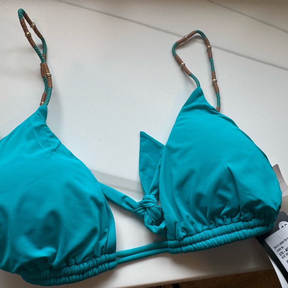 Vix Turquoise Bikini Top